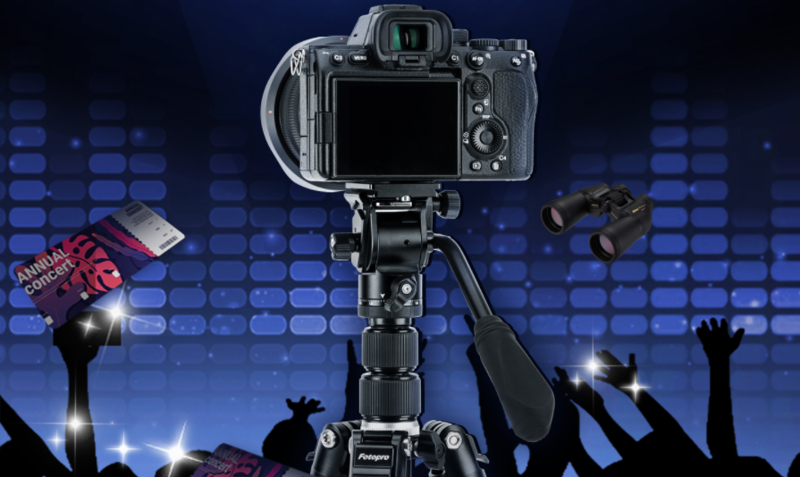 New Product! FY-830: The Ultimate Tripod for Concert-Goers
