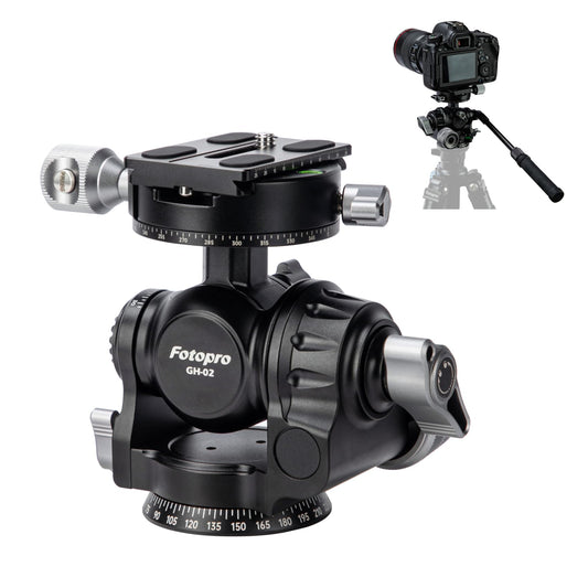 3 - Way Geared head. GH - 02 - Fotopro