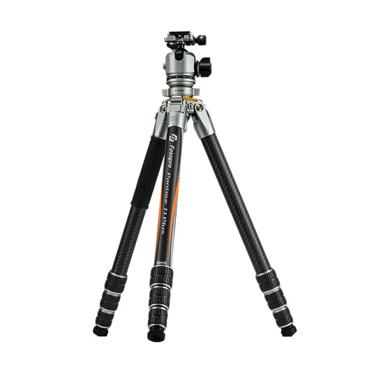 60'' Professional Travel High - End Tripod, Carbon Fiber, with Bowl. T1 Plus - Fotopro AMZ
