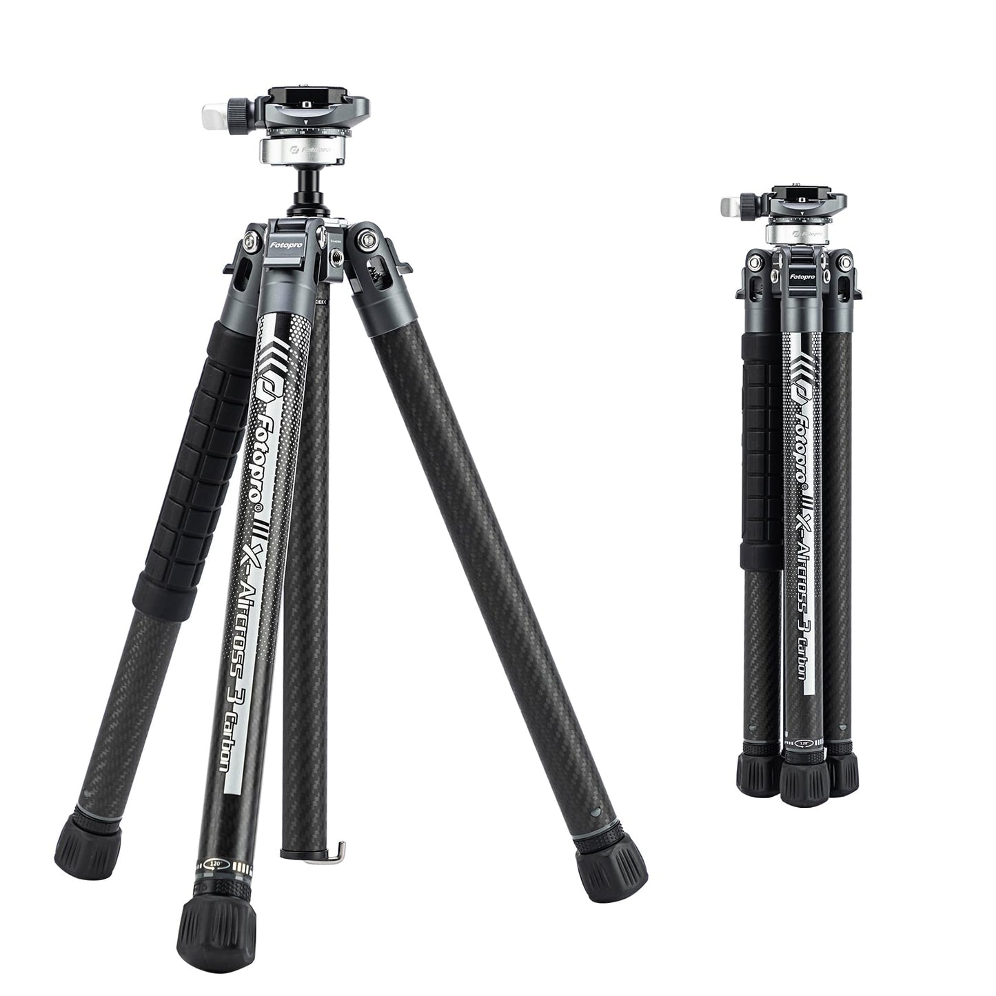 62'' Lightweight Tripod (Carbon Fiber). X - Aircross 3 Lite - Fotopro