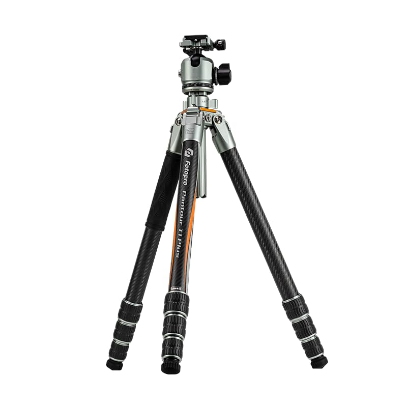 65'' Professional Travel High - End Tripod, Carbon Fiber, with T - Stand. T1 Plus - Fotopro AMZ