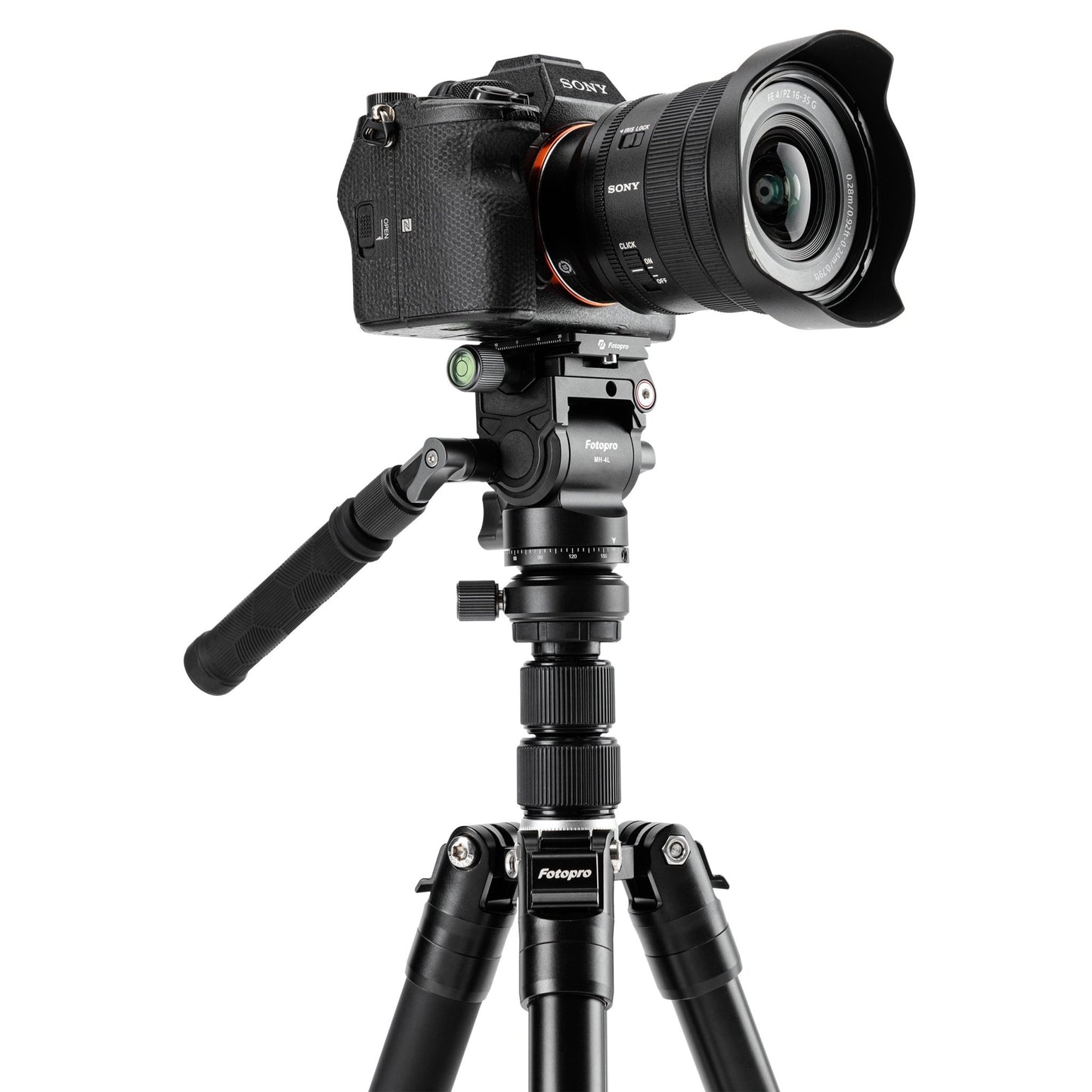 Detachable Tripod, Fluid Head - FY830 - Fotopro