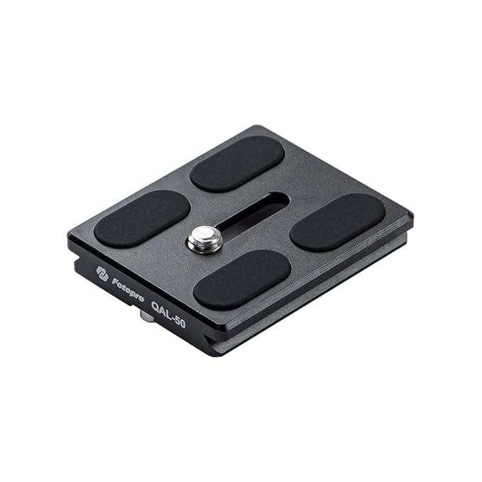 Fotopro 50mm Arca Swiss Quick Release Plate with 1/4 Inch Screw for DSLR Tripod Ball Head - Fotopro AMZ