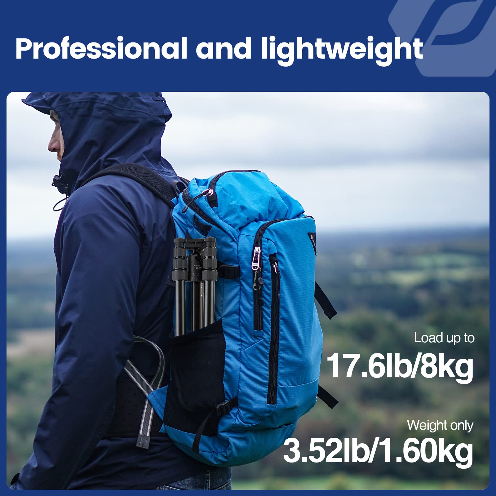 Fotopro 62" Aluminum Tripod, Ball Head - X - Go Chameleon(Grey) - Fotopro AMZ