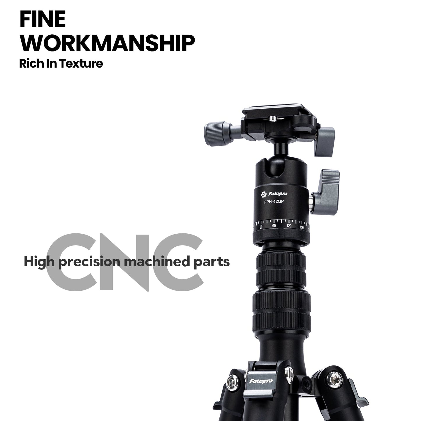 Fotopro 68'' Aluminum Camera Travel Tripod. X - 5I Pro - Fotopro AMZ