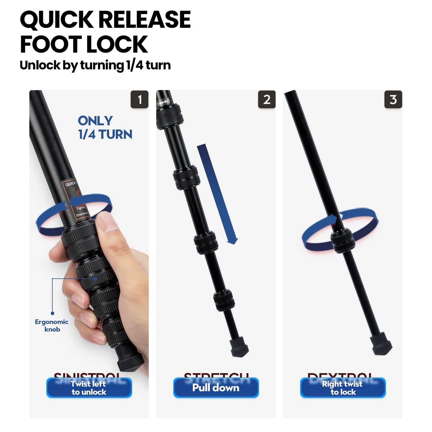 Fotopro 68'' Aluminum Camera Travel Tripod. X - 6I - Fotopro AMZ