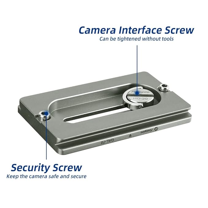 Fotopro 70mm Arca Swiss Quick Release Plate - Fotopro AMZ