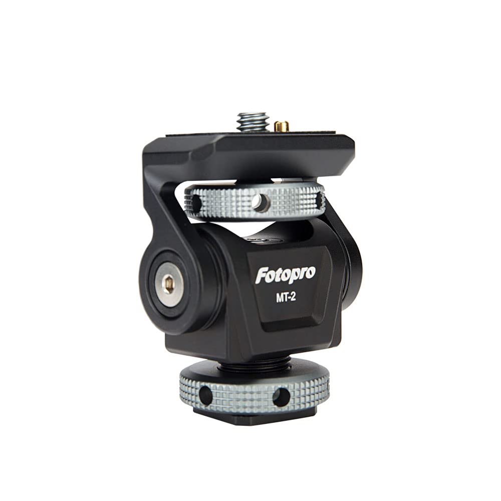 Fotopro Field Monitor Mount with Cold Shoe. MT - 2(Grey) - Fotopro AMZ