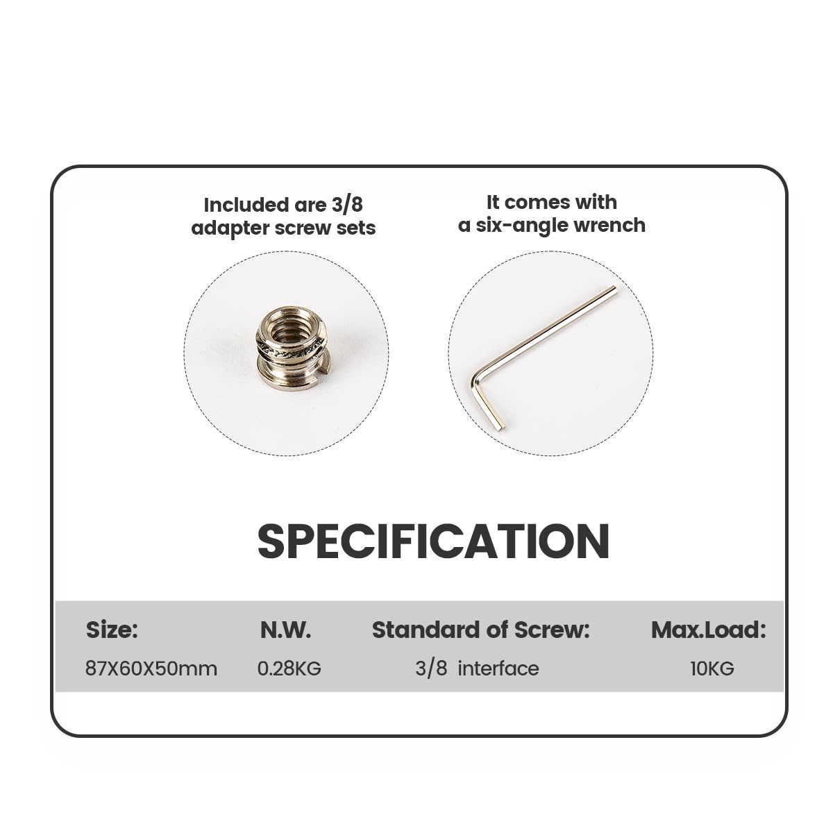 Fotopro Universal Horizontal Leveling Base on Tripod. LY - 60 - Fotopro AMZ