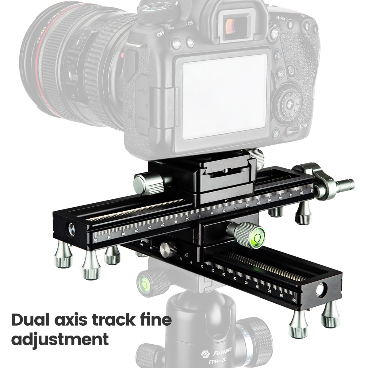 Macro Focusing Rail Rack Slider, FT - 100 Pro - Fotopro