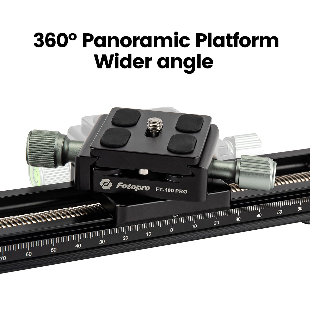 Macro Focusing Rail Rack Slider, FT - 100 Pro - Fotopro