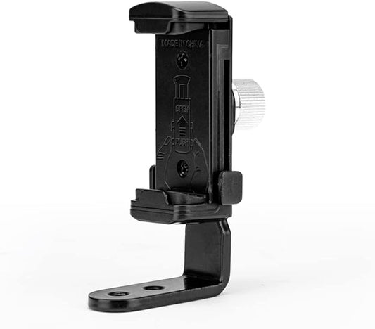 Phone Tripod Mount with 1/4" Screw – Universal Adapter for Monopod, Selfie Stick, Tripod, Vlogging - Fotopro AMZ