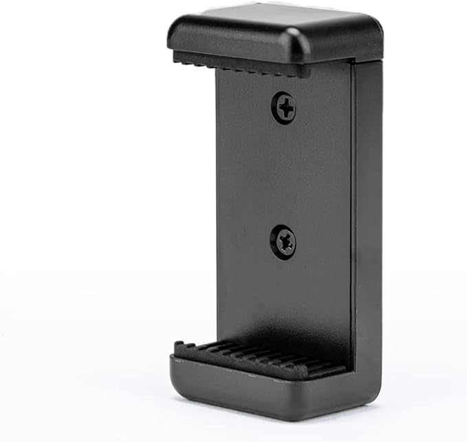 Phone Tripod Mount with 1/4" Screw – Universal Holder Adapter for Monopod, Selfie Stick, Tripod, Vlogging - Fotopro AMZ