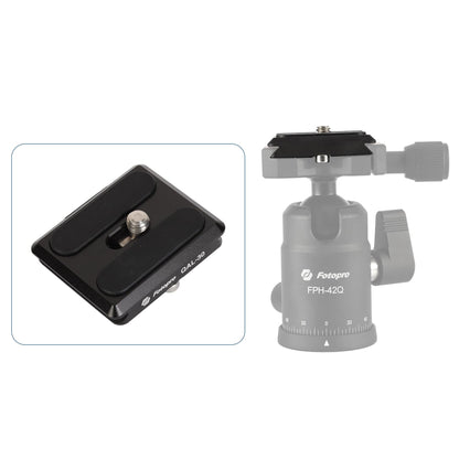 2 Pieces Universal Quick Release Plate . QAL - SERIES - Fotopro AMZ