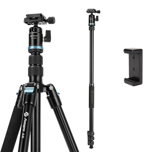 73" Compact Travel Tripod/Monopod, Ball Head. A4I - Second image