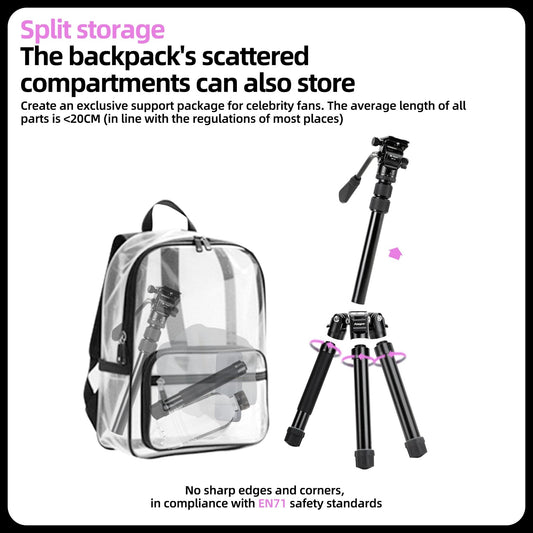 Detachable Tripod, Fluid Head - FY830 - Second image