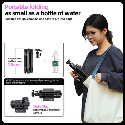 Detachable Tripod, Fluid Head - FY830 - Fotopro