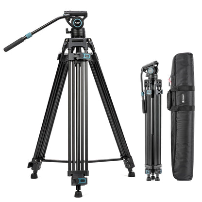 Fotopro 72" Heavy Duty Aluminum Tripod, Fluid Head. DV - 3 - Fotopro AMZ