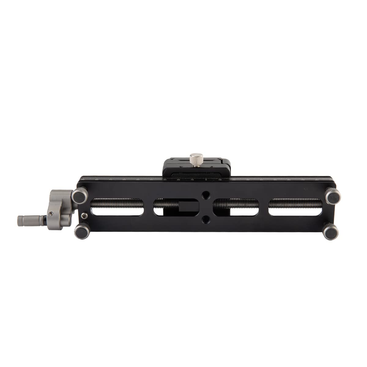 Fotopro Macro Focusing Rail Rack Slider for Close - up Shooting Macro Photography with Quick Release Plate 7.4 Inch Aluminum Alloy Universal Camera Slider for DSLR Camera Camcorder Film Photography - Fotopro AMZ