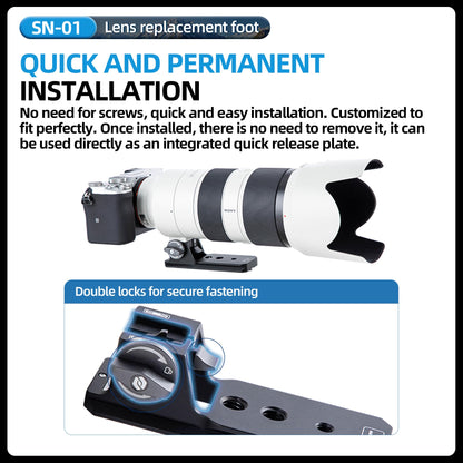 SONY FE 70 - 200mm Lens Replacement Foot. SN - 01 - Fotopro